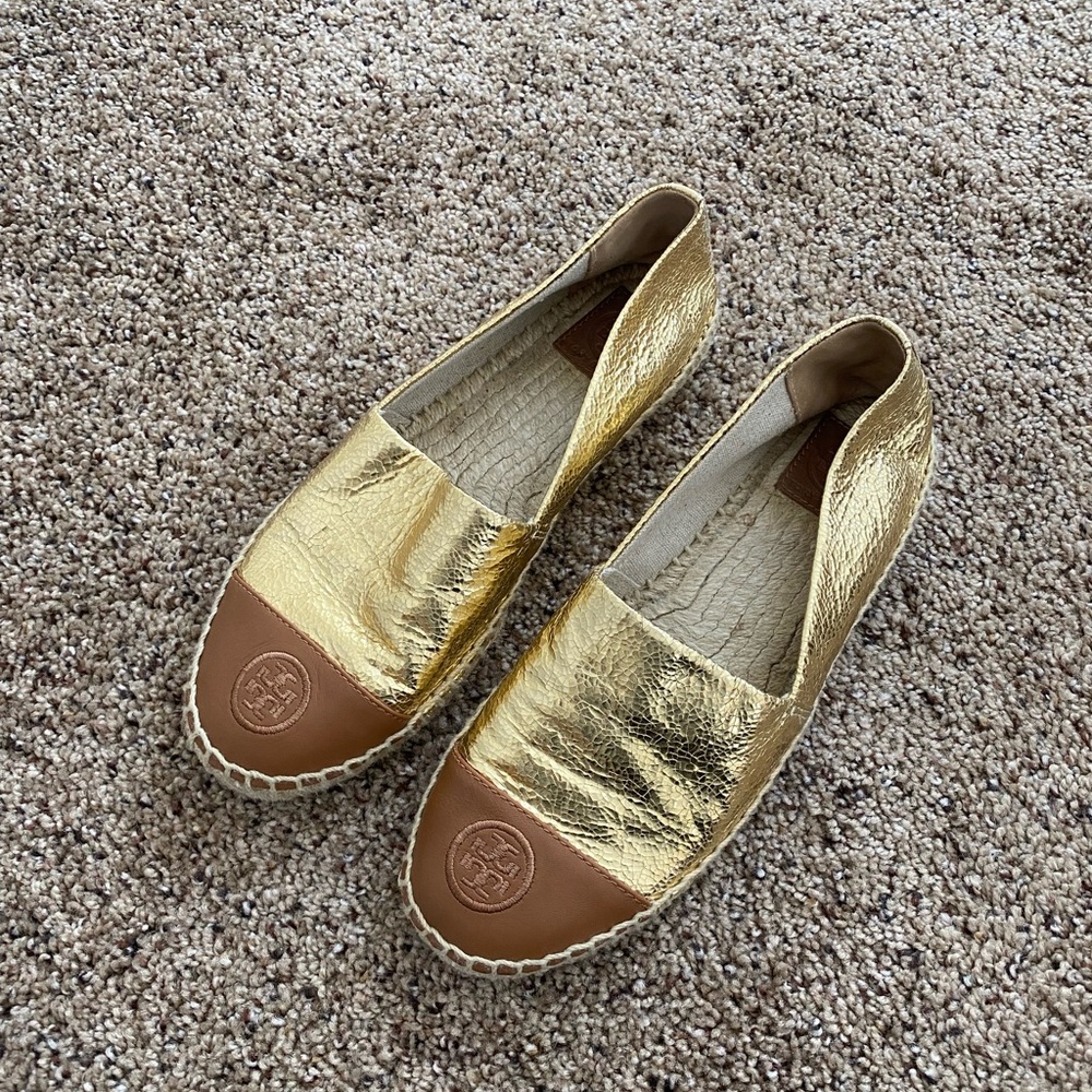 Tory Burch Espadrilles Gold
